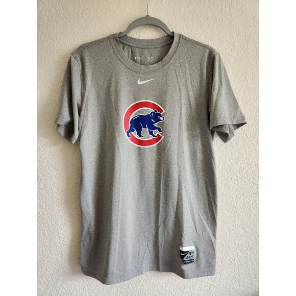 Nike Other - Nike Authentic Performance MLB Chicago Cubs Logo Tee S